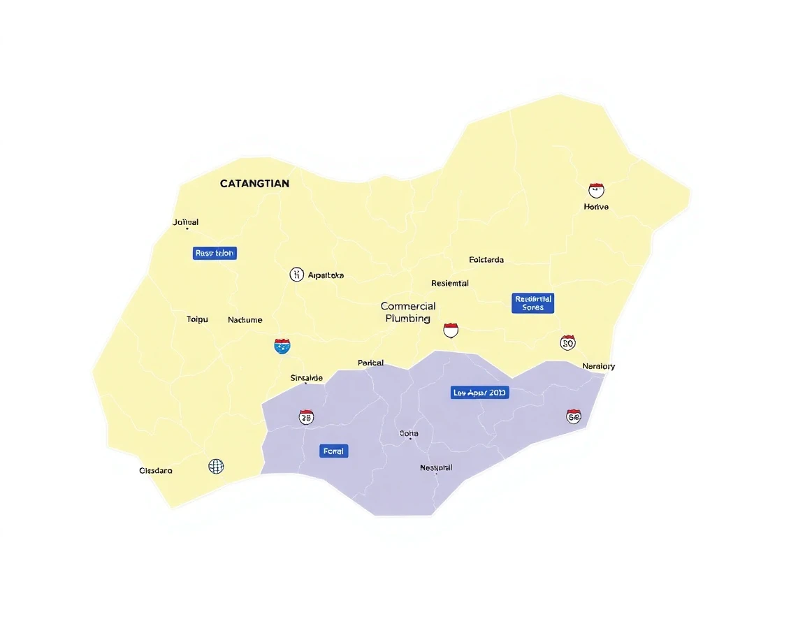 Plumbing Service Areas Map